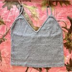 Brandy Melville grey v neck tank top cami Photo 0