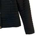 Armani Collezioni Y2K 90s Minimalist Classic Black Quilted Jacket Size 12 Photo 7