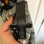 ASOS Design Black Floral Button Down Midi Dress Size US 8 Photo 11