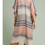 Anthropologie  Cozy Striped Kimono poncho Photo 3