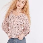 Madewell  Sophia Top in Bouquet Floral Photo 1
