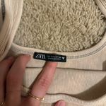 ZARA  Tank Top Crop Ribbed Photo 1