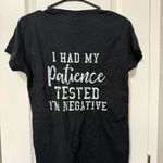 Funny bullshit university shirt Black Size M Photo 1