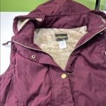 Special One Women's Burgundy Jacket with hoodie Photo 3