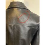 Sonoma Women’s LAMBSKIN Leather Jacket Pockets SMALL Photo 4
