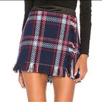 J.O.A. Plaid Fringe Skirt in size S Photo 2