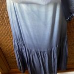 Sofia Drees White Knit Top tie dye Blue Size M Photo 5