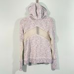 Free People FP Movement Heather Grey Markle Mesh Half Zip Hoodie Size M Photo 9