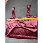 Wild Fable  Women's Size Large Velour‎ Tank Top Red Photo 3