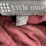 Title Nine  Leggings Pull On Mid Rise Zipper Pockets Stretch Yoga Pink Small Photo 2