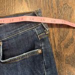 Free People  Dark Blue Distressed Denim Jeans Photo 3