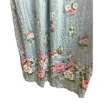 Jolie Two Vintage Floral Gown Size‎ Medium Blue Photo 7