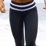 Athletic Leggings, Size Large Black Photo 0