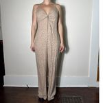 Abercrombie & Fitch  twist front animal print jumpsuit Size LT Photo 4