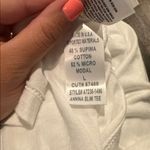 AGOLDE  Annina White Slim Tee Photo 5