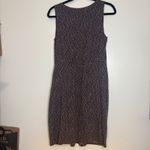 Garnet Hill  Brown Print Sleeveless Dress with Pockets -‎ Women's Medium Photo 6
