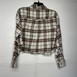 American Eagle  Outfitters women’s cropped flannel Size Small Photo 8