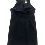 Michael Kors  Dress Womens Size 6 Black Sleeveless Halter Neck Keyhole Front Photo 7