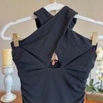 Nookie  Aria Midi Dress Ruched Halter Size M – NWT Sold Out $219 Retail Photo 4