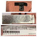 Forever 21 Dusty Rose Cropped Knit Sweater Small – V-Neck Long Sleeve Pullover Photo 4