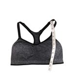 Victoria's Secret racer back gray with black lining, removable padding sports bra Photo 4