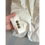 J.Crew NWT  Linen Blend Holland Blazer In White Size 2 Petite Photo 4