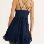 Free People  Adella Bralette Burn Out Slip Dress Photo 4
