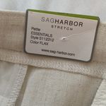 Sag Harbor pants petite stretch hidden button/zip closure pockets Sz 14 Pet NWT Photo 10