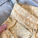 BDG Urban Outfitters Wide Leg Cropped Snakeskin Print Jeans Size 27 Streetwear Photo 8