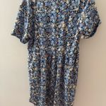 PRETTYGARDEN Blue Floral Short Sleeve Dress! Never worn Photo 1