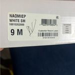 Wild Pair  Naomie Thong Platform Wedge Sandals Womens 9 M White Shoes NWB Photo 8