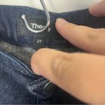 Theory Maxi Trouser Skirt in Denim size 27 dark wash Photo 4