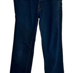 J Brand Jeans Dark Wash Straight Leg Low 8" Rise SIZE 28 Y2k Minimalist Classic Photo 0