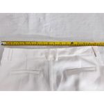 AQUA  White Flare Leg Trousers Button Accents Career Pants Size‎ L Photo 9