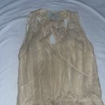 Madison Marcus S Small  Silk Blush Lace Dress Photo 9