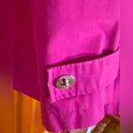 Dennis Basso Dennis by Dennis Brasso Trench, Raspberry, Size S Photo 3