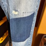 BLANK NYC  Distressed Denim with Blue Patchwork Jeans Size 27 Photo 2