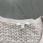 Maurice's  Women's XL Cold‎ Shoulder Short Sleeve Sweater Knit Top Pullover Ivory Photo 1