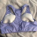 Nike Purple and Black Top Racerback sports bra Photo 1