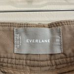 Everlane Draper Pleated Pant Khaki Ash Brown High Rise Wide Leg Size 8S Photo 4