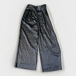 Banana Republic Wide Leg Black Satin Pants Size 4 Womens Dress Pants Photo 2