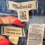 Madewell The Perfect Vintage Jean Enmore Wash size 26 Photo 4