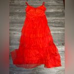 Stunning Scarlet Layered Prom Dress Red Size L Photo 2