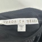 Veronica Beard Size 10 Dark Gray Donegal Tweed Wool Silk Blend Pants Slacks Photo 6