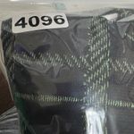 VTG San Remo Womens Knit Jacket XL Black Green Fringe Geometric Boho Cottagecore Photo 7