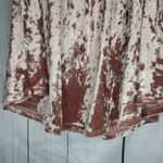 Active USA  Crushed Velvet Off The Shoulder Flutter Sleeve BohoTop Photo 3