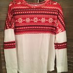 Red Christmas Sweater, Large Photo 1