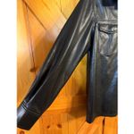 Good American  Better Than Leather Shirt Jacket Size 2 nwt (6322) Photo 2