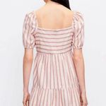 Loft Puff Sleeve Cotton Dress Size 12 Photo 1