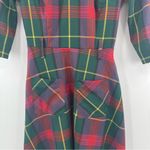 COLLECTIF London Dress Swing Mainline Cerere Etude Check Retro PinUp Vintage SZ2 Red Size 2 Photo 5